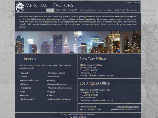 Merchant Factors